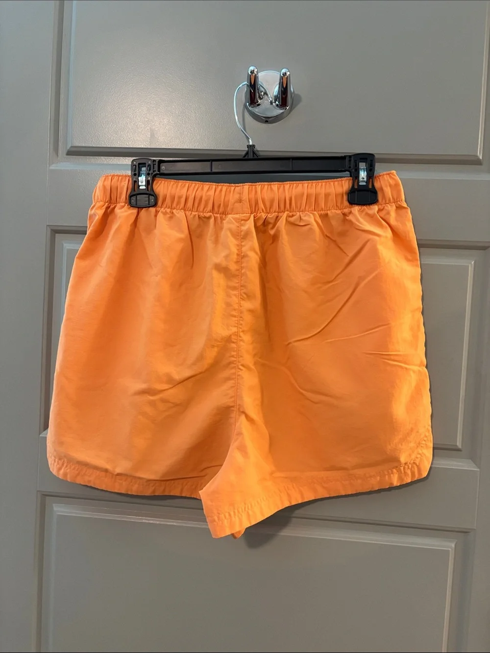 DSG Men's Orange Athletic Shorts - Elastic Waist